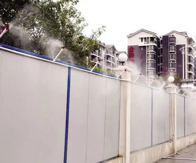 工地噴霧降塵設備 推動綠色發展的粉塵治理利器